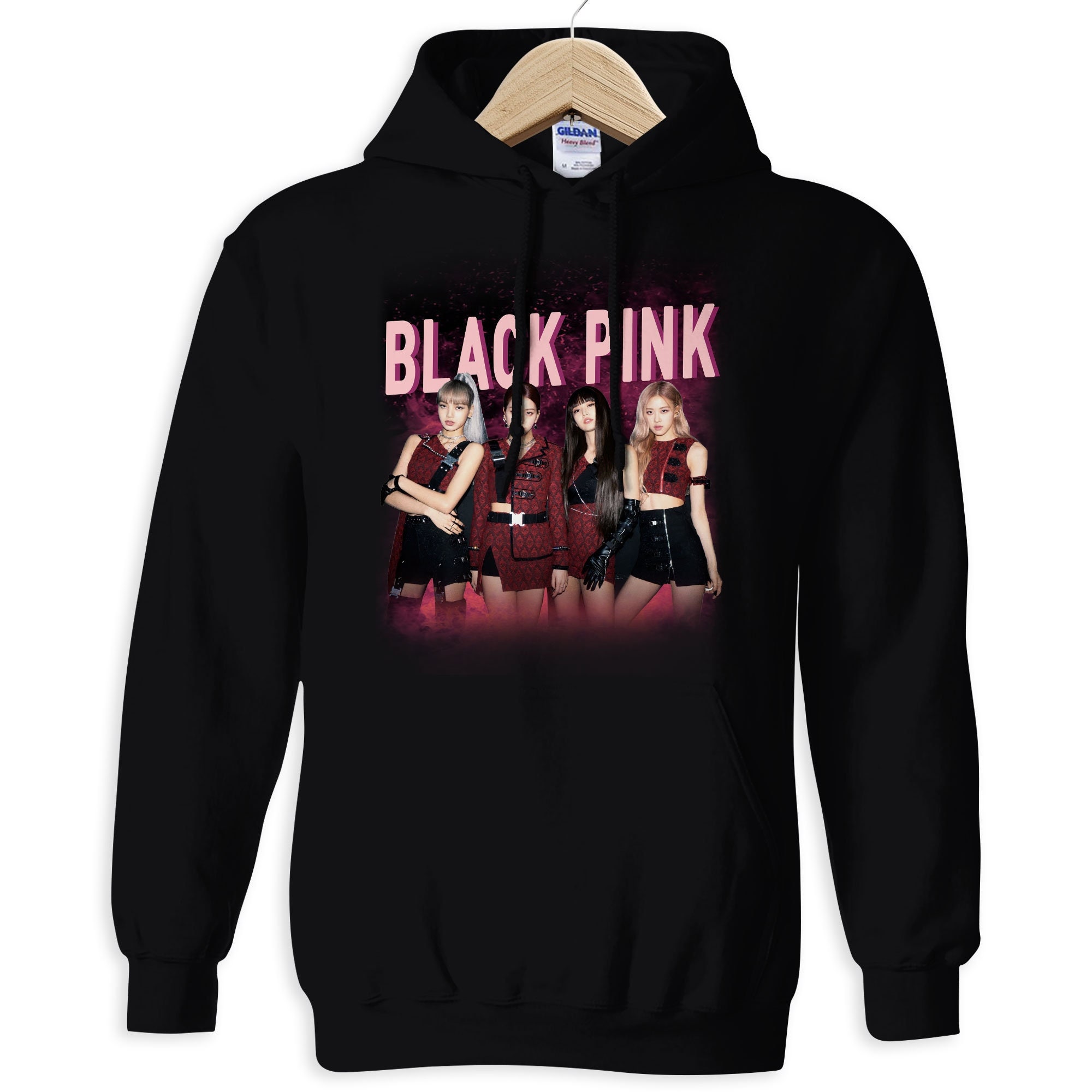 Discover Sudadera con Capucha Blackpink Tour Mundial Born Pink Concierto 2022 Vintage Unisex