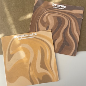 Folha de adesivos Fall Deco Swirl // Confete + adesivo alfabeto para polco, bullet journal, toploaders, folha de adesivos kawaii outono outono