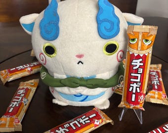 Yo-Kai Watch Jibanyan Bandai Chocobars imported from Japan.