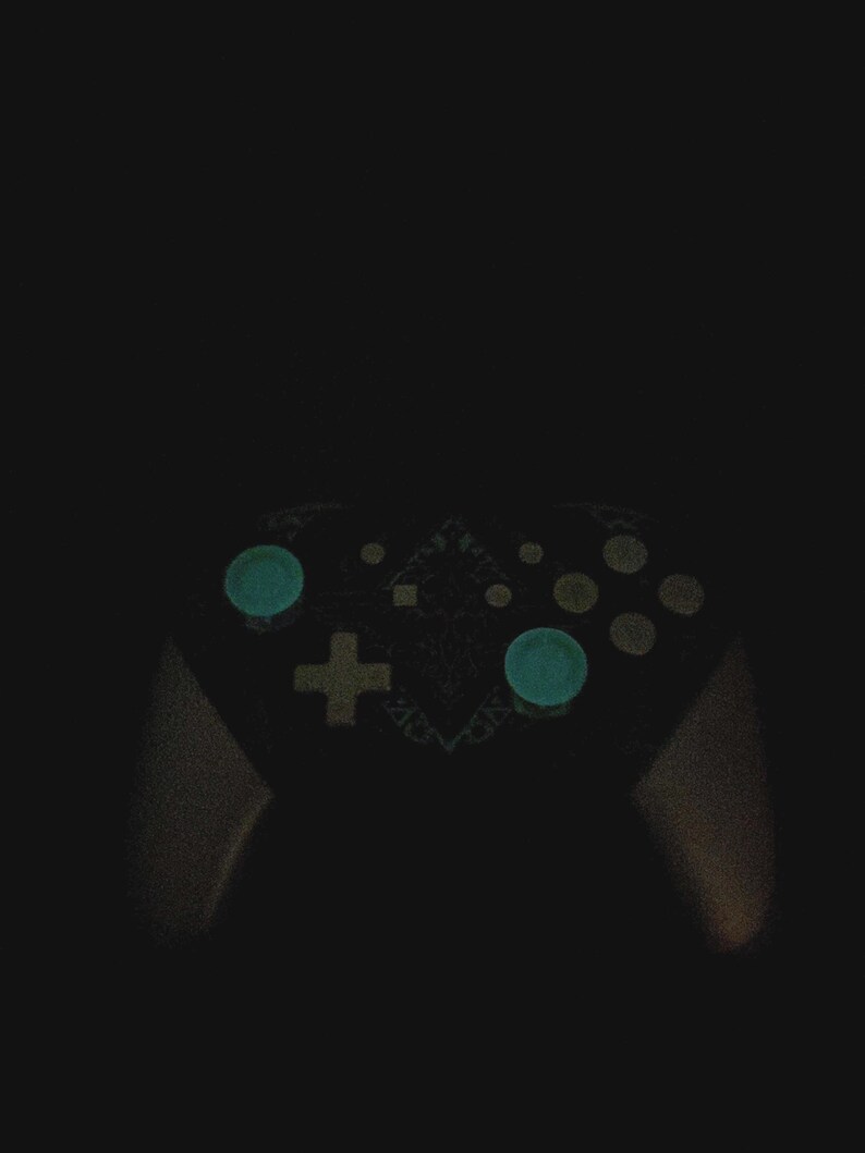 Totem of Kingdom Legend of Zelda - GLOWS in the dark! Nintendo Switch One Pro Controller: Ready to Ship! image 2