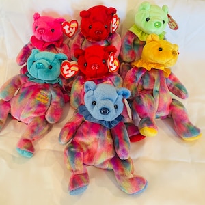 Beanie Baby-Birthday Bear