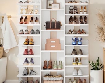 13-Tier Shoe Rack Cactus Organizer