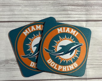 Miami Dolphins Coasters, Football, Sports