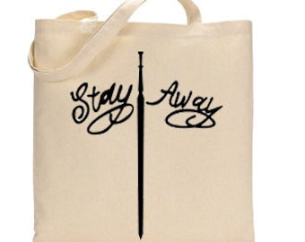 Post Malone Stay Away Tote Bag, Post Malone Tote bag, Post Tote Bag, Post Malone Gift, Posty, Sunflower, Sword