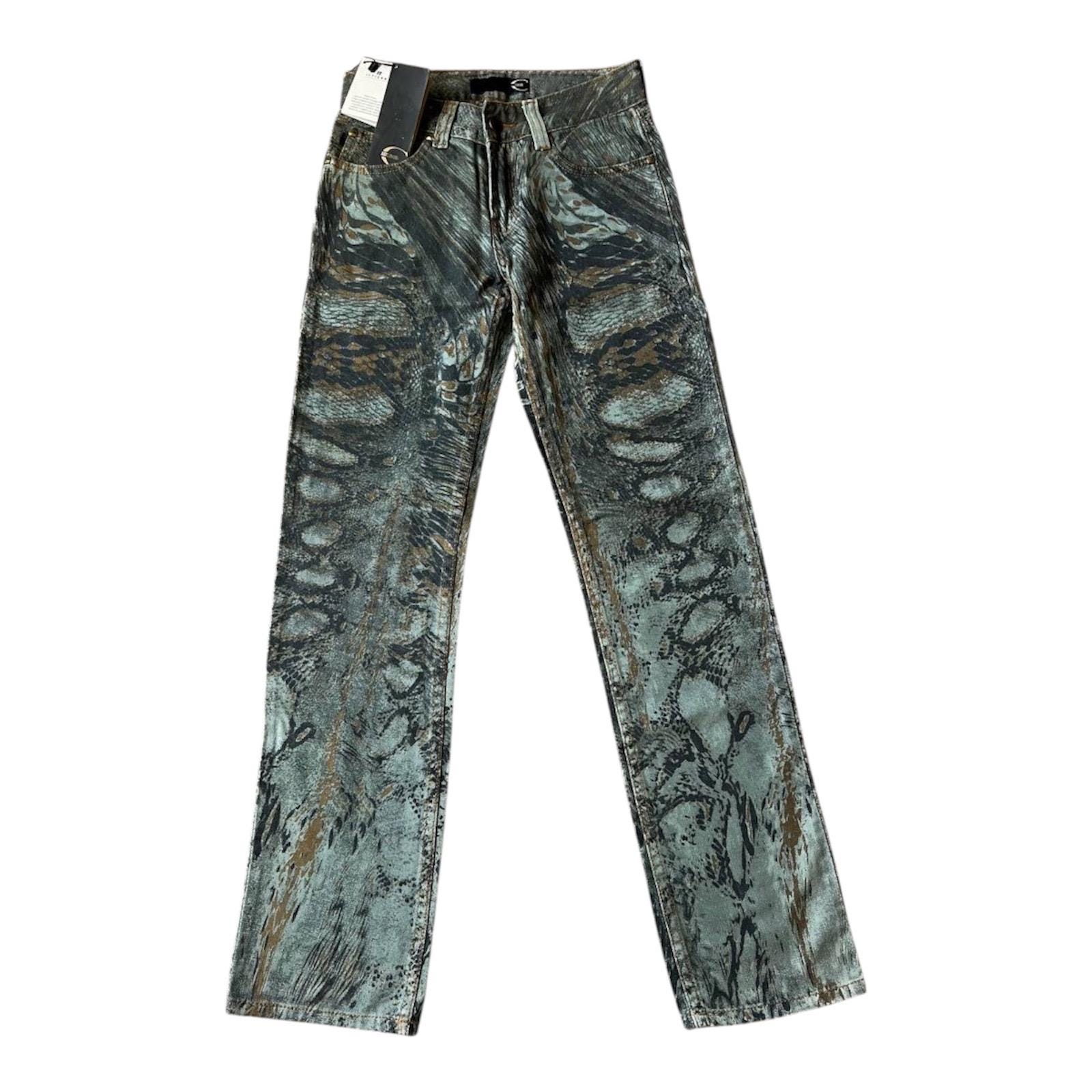 【超レア品】Roberto Cavalli ヴィンテージ　デニム 超レア品】Roberto Cavalli ヴィンテージ デニム Vintage roberto