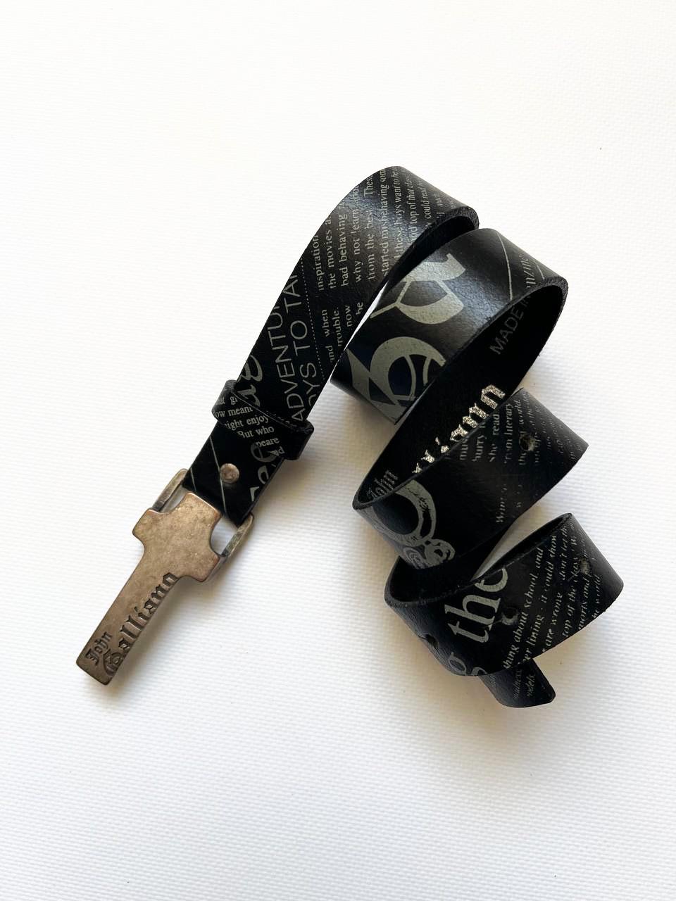 John Galliano Belt - Etsy Canada