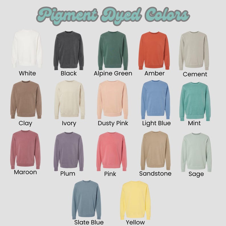 Embroidered Dancing Skeleton Sweatshirt: Pigment Dyed Halloween Pullover image 5