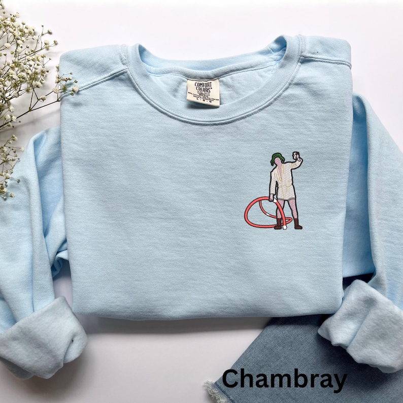 Zabawna haftowana bluza świąteczna: Sweter świąteczny z szambem zdjęcie 7