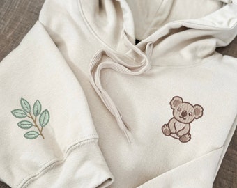 Embroidered Panda Hoodie