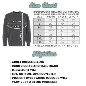 Embroidered Dancing Skeleton Sweatshirt: Pigment Dyed Halloween Pullover image 4