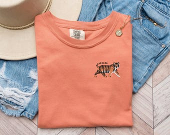 Embroidered Tiger T-shirt