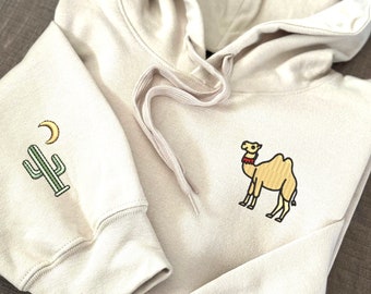 Embroidered Panda Hoodie