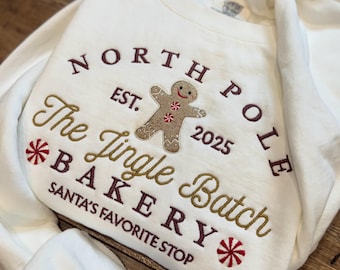 Embroidered Jingle Batch Bakery Sweatshirt