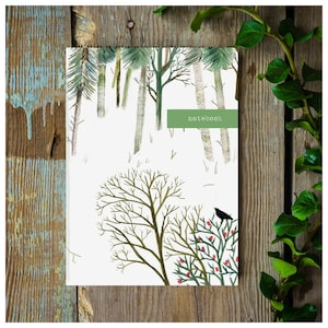 Winter Woodland Notebook