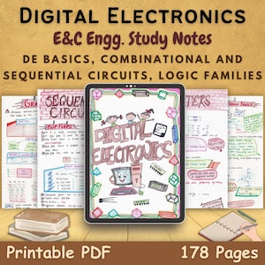 Digital electronics Study Notes PDF | for STEM electrical and computer engineering program includes Sequential logic Circuit Basics Guide