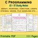 C Programming Language Aesthetic Study Notes Computer Science Study ...