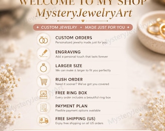 Custom Personalized Ring: Choose Stone, Material, Band Style
