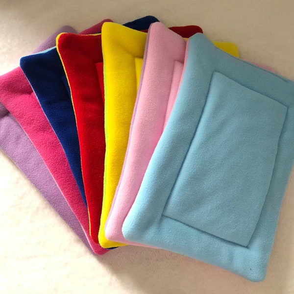 10" x 14" Anti Pill Fleece Pee Pad/Lap Pad for Guinea Pig, Rabbit, Rat, Hamster,Mice, Small Animal.