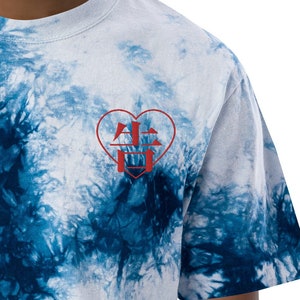 Kaguya-sama Love is War Tie-Dye Shirt, Premium Quality, Unique Anime Design, Oversized Fit, EightyTwoKanji Style