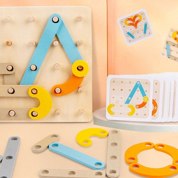 Wooden Pegboard Etsy