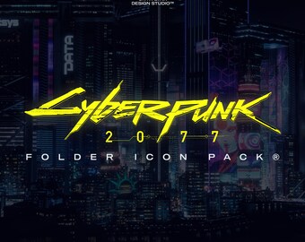 サイバーパンク 2077 フォルダアイコンパック: 28 個のテーマ別