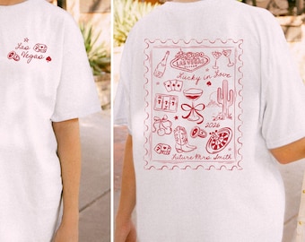 Custom Las Vegas Comfort Colors® Shirt, Bachelorette Party, Girls Trip & Birthday Shirt