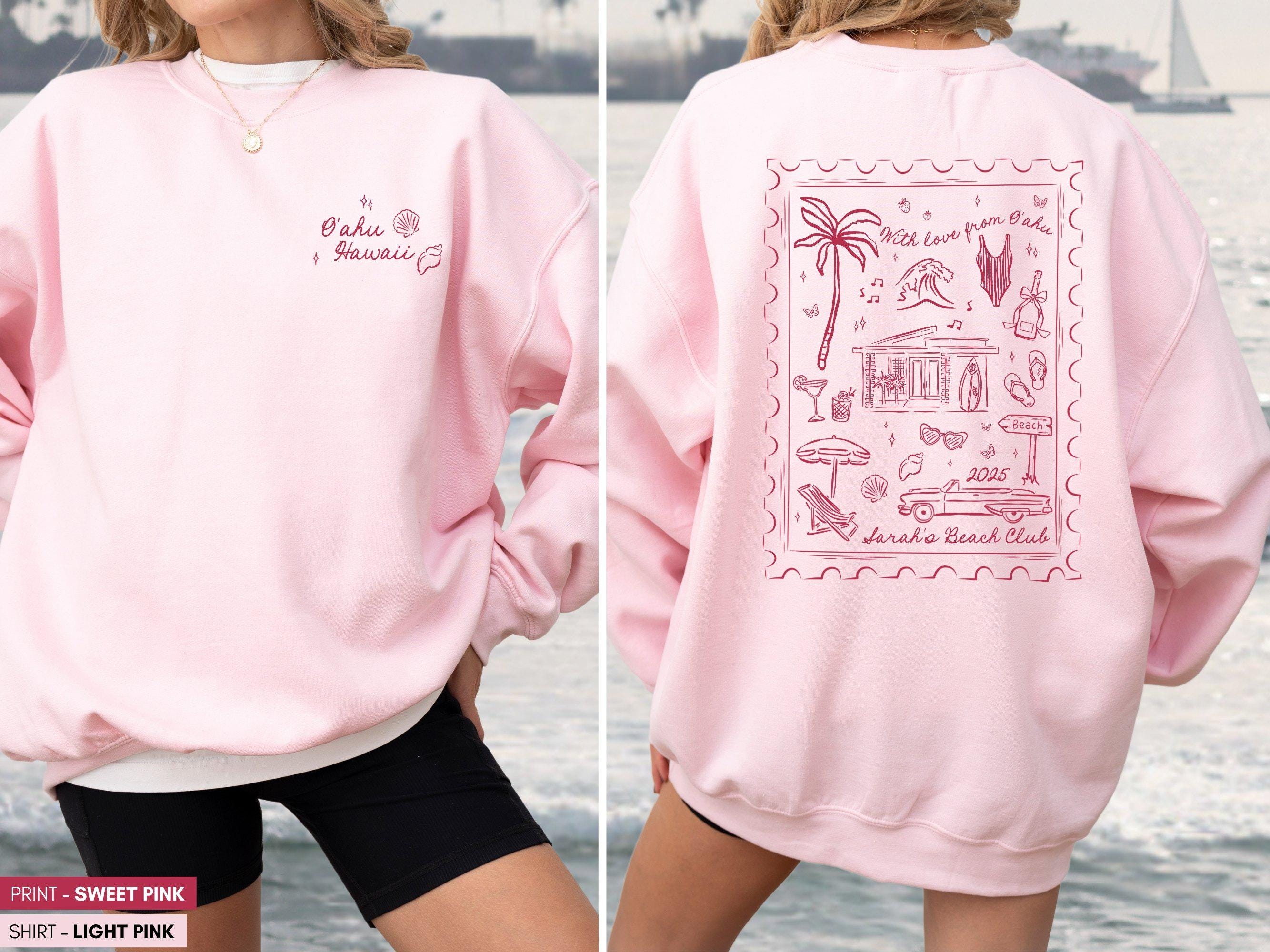 Pink Seaside Sweatshirt