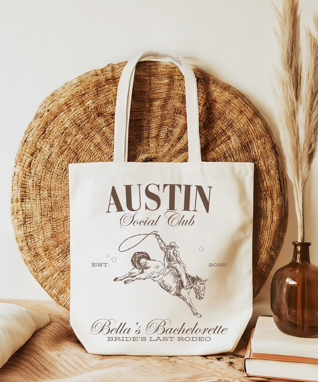 Austin Bachelorette Tote - Custom Bachelorette Tote - Texas ...