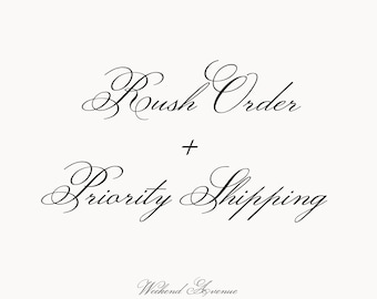 PRIORITY SHIPPING UPGRADE