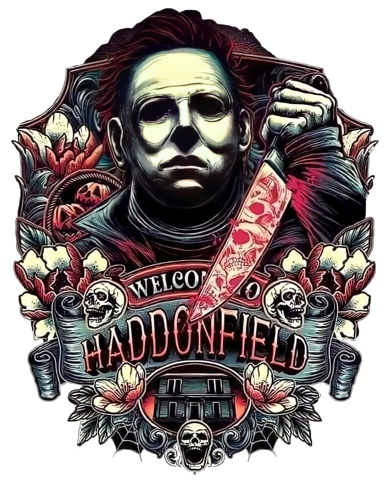 Welcome to Haddonfield Michael Myers Png Svg Halloween Movie - Etsy