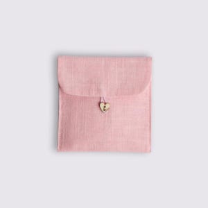 Leinen Sanitär Pad Beutel, Stoff Beutel, Geschenkidee, Strumpf Füller, Sichtschutz, feminine Aufbewahrung, Period Beutel, Damenbinde Beutel