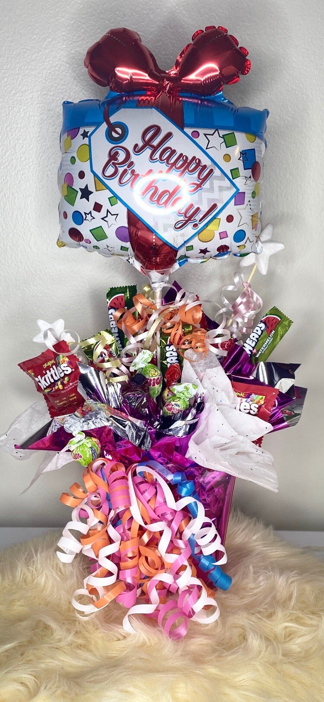 Custom Candy Bouquet Etsy