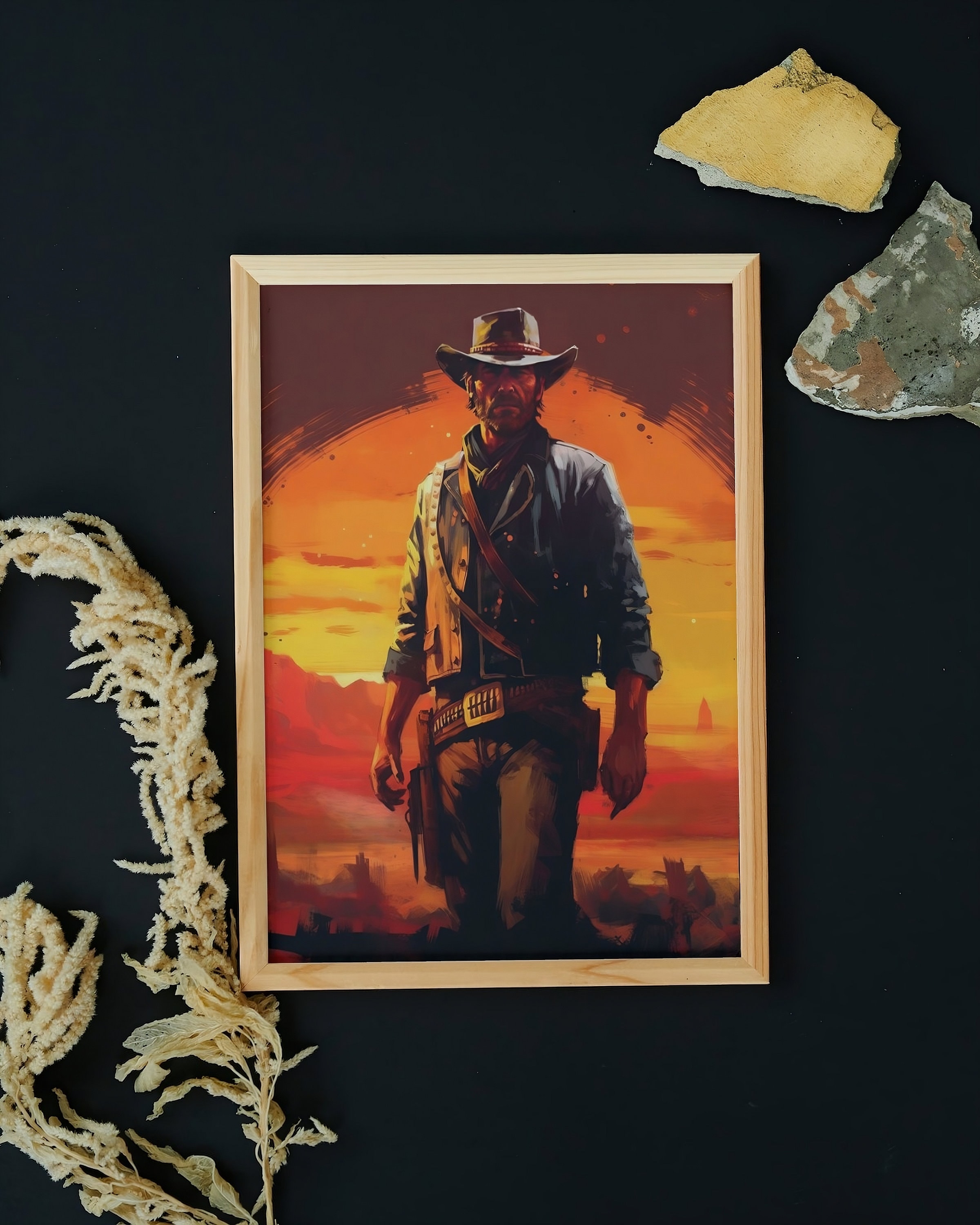 Red Dead Redemption Arthur Morgan Wild West Cowboy Poster -  Hong Kong