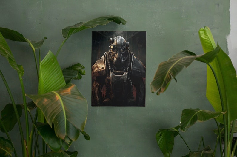 Fallout Minimalist Poster Fallout Inspired Poster Game Art Gaming Print