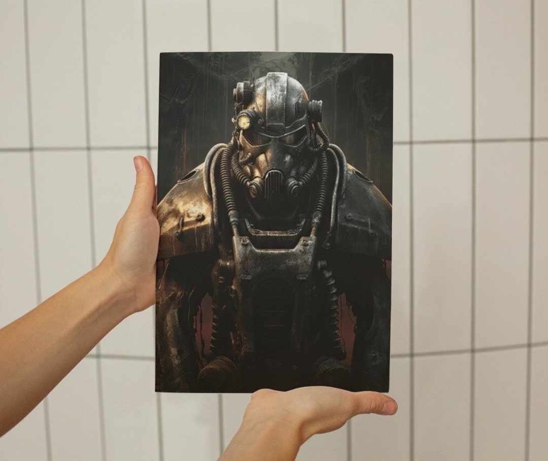 Fallout Minimalist Poster Fallout Inspired Poster Game Art Gaming Print