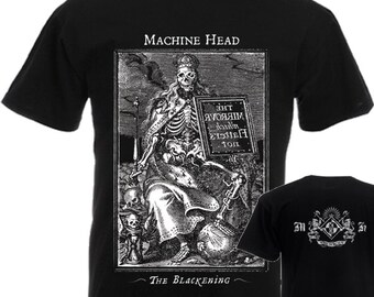 Neues Dtg / Dtf T-Shirt - Maschinenkopf - Die Schwärzung - Größe:S,M,L,XL,XXL,3XL,4XL,5XL,6XL,7XL