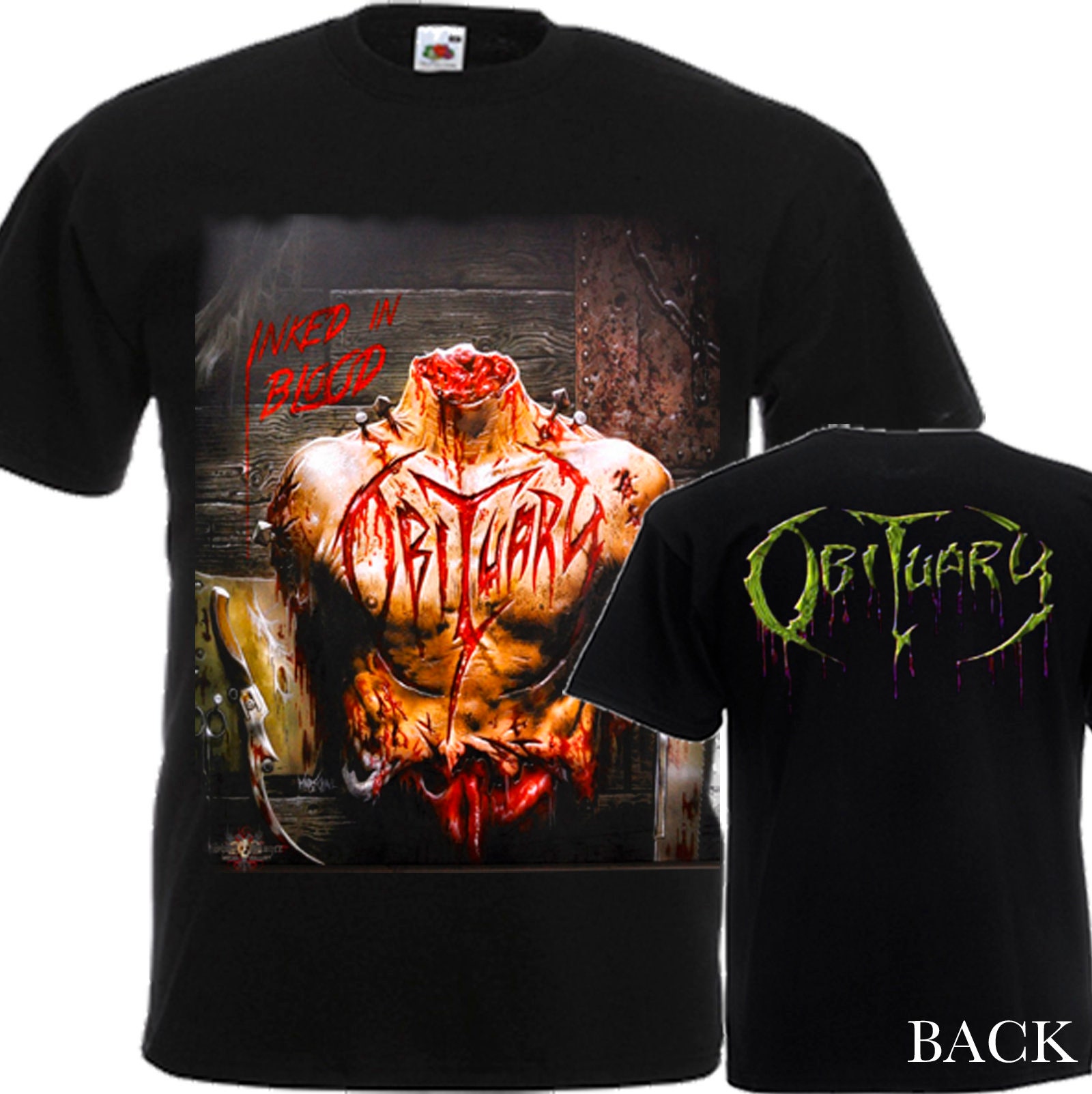 Obituary top t shirt