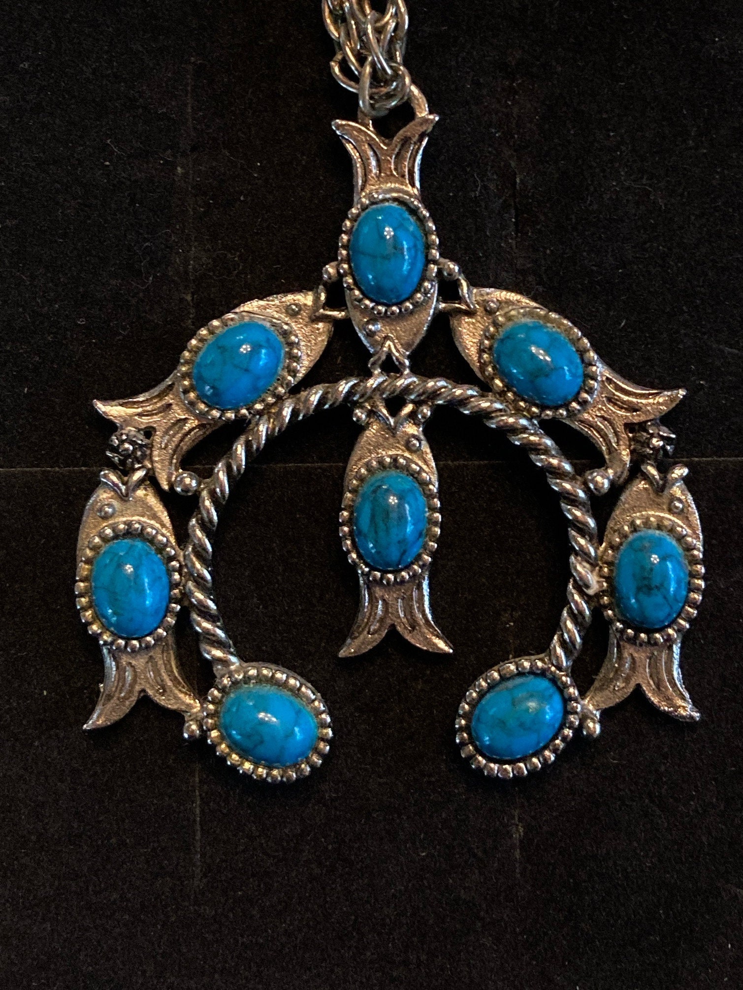 Navajo hot sale turquoise pendant