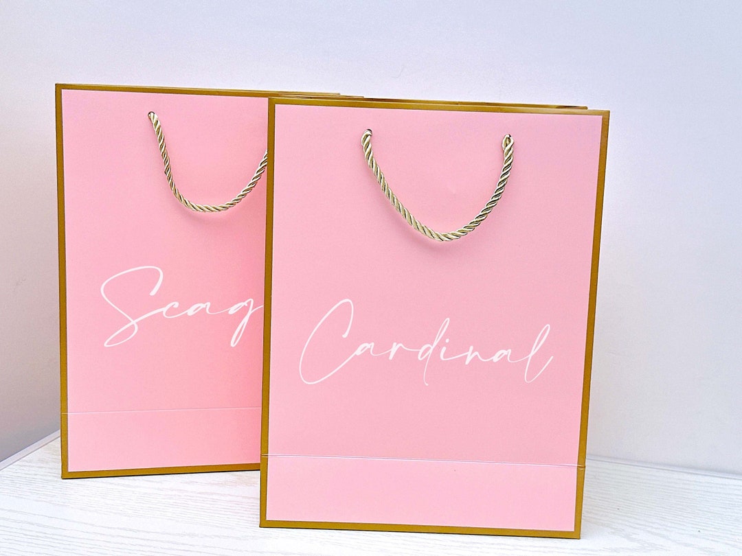 Gift Bag for Wedding, Wedding Gift Bags, Luxury Personalized Gift Bag