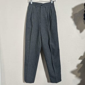 80s Striped Trousers - Etsy