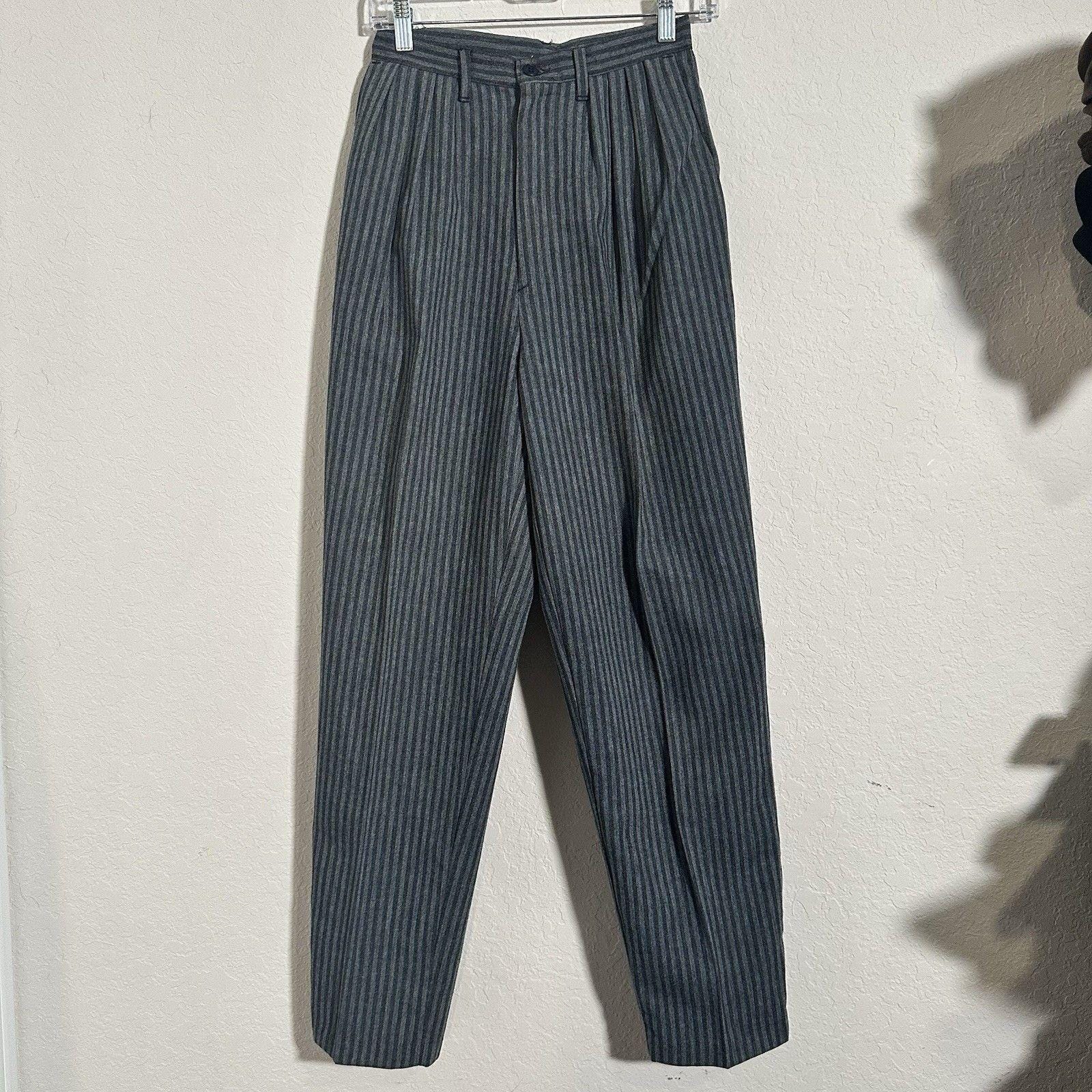 80s Striped Trousers - Etsy Canada