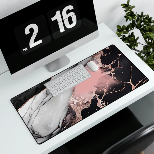 Rose Gold Desk Accessories Etsy