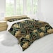 Green Art Deco Comforter, Art Nouveau 1920s Bedspread, Roaring 20's Bedding, Twin Full Queen ...