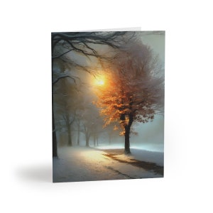 Cartes de vœux d’automne, Cartes de notes d’automne, Cartes de notes d’automne, Papeterie d’automne, Jeux de cartes de 8, 16, 24, Cartes d’automne