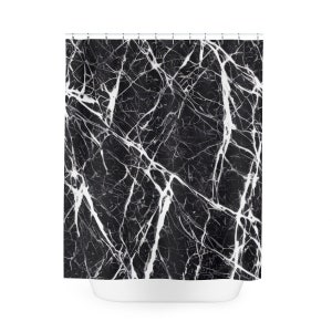 Duschvorhang, Duschvorhang, Schwarze Marmor Shower, Schwarzer Duschvorhang, Marmor Duschvorhang, Achat Shower, Geode Shower