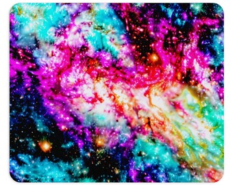 Mouse Pad, Galaxy Mouse Pad, Galaxy Mousepad, Colorful Mouse Pad, Colorful Mousepad, Space Mouse Pad, Space Mousepad