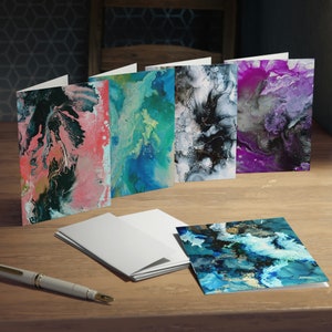 Abstract Art Notecards | Abstract Note Cards | Art Note Cards | Abstract Cards | Art Greeting Cards | Colorful Note Cards | Colorful Cards
