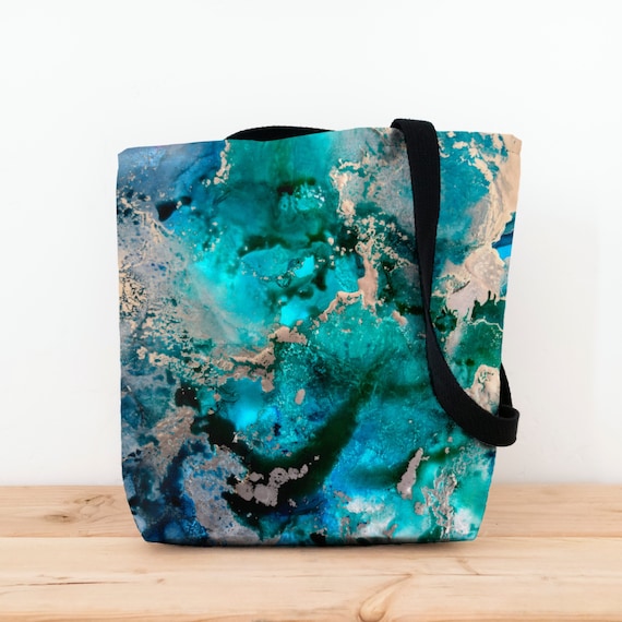 Kosmetiktasche Damen Mit Ozean-Motiv – Seestern, Meer, Strand – Wasserdicht & Stylisch Für Unterwegs