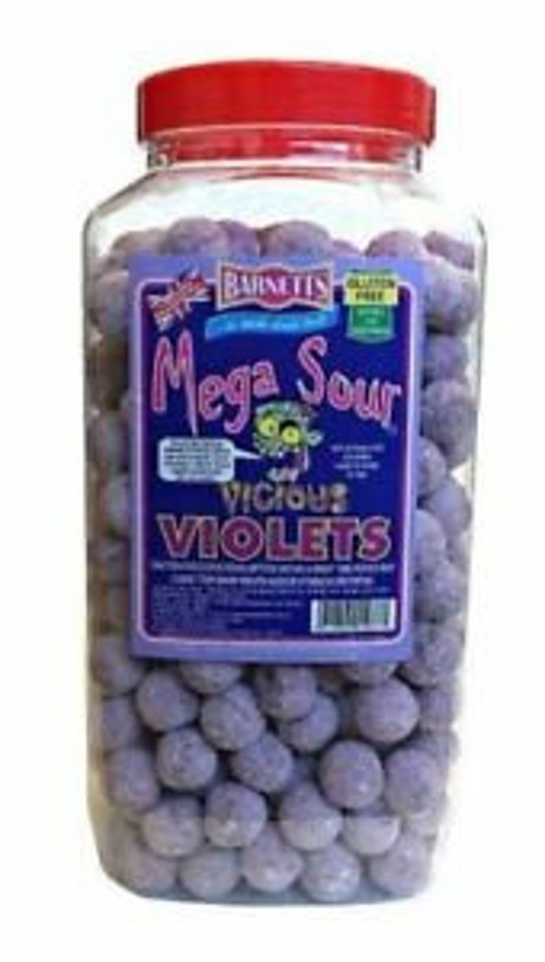 Mega Sour Sweets Sour Fruits Candy Balls Mix Etsy