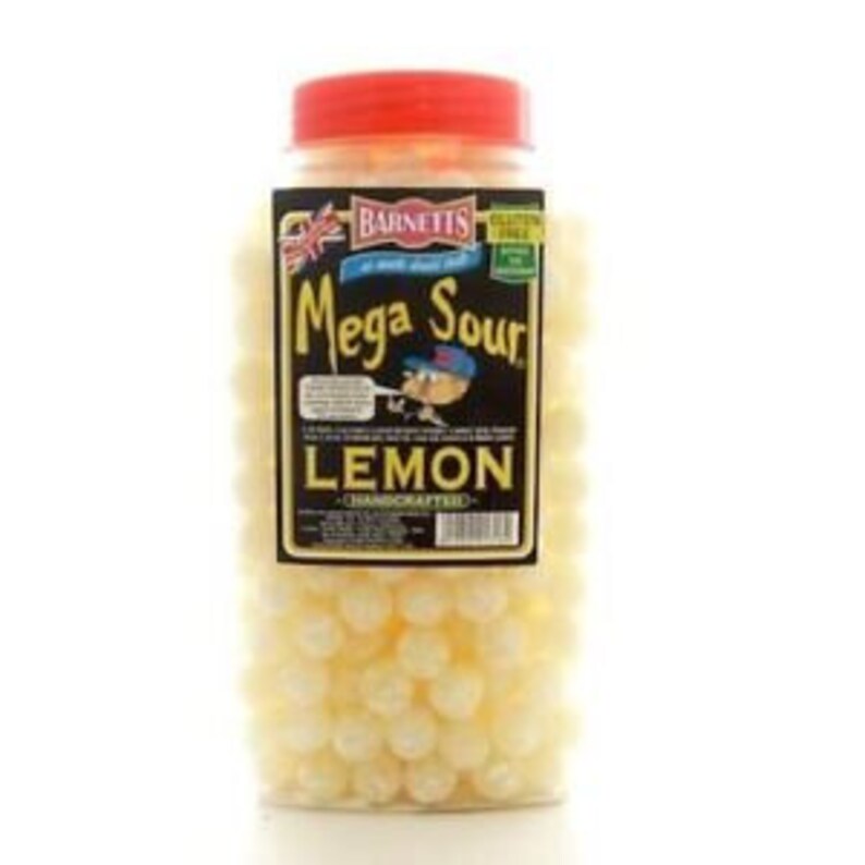 Mega Sour Sweets Sour Fruits Candy Balls Mix Etsy